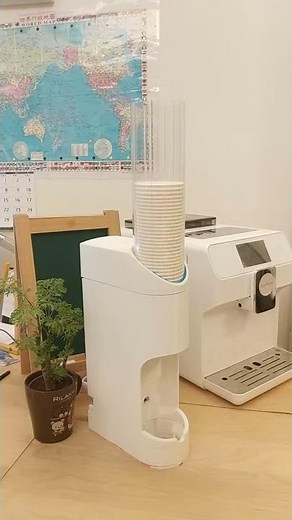 Automatic cup dispenser (powered by Arduino and 3D printing.)