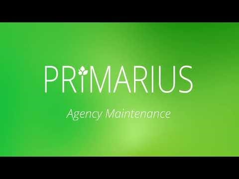Agency Maintenance