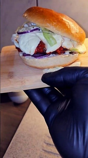 Easy Homemade Burger Recipe – So Delicious! #food #cooking