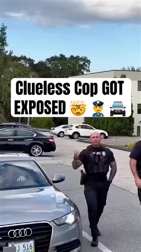Clueless Cop GOT EXPOSED 🤯 👮‍♂️ 🚔 #reaction