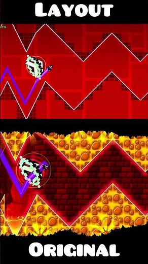 Finger Dash OG vs Layout | Geometry Dash 2.2