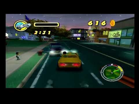 Simpsons hit and run ps2 Parte 17