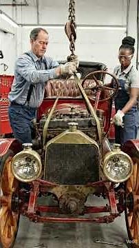 100-Year-Old Forgotten Vintage Car Fully Restored | Incredible Transformation!