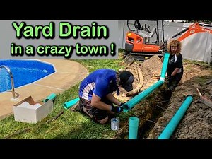 Fixing Pool Flooding: Perimeter Drain to Storm Sewer plus Core & Tap
