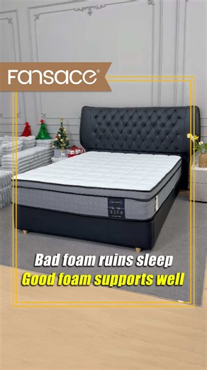 Upgrade Your Sleep Quality with Fansace Hybrid Mattress
