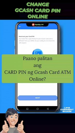 Cgange Gcash Card PIN Online Paano palitan ang CARD PIN ng Gcash Card Online? Gusto mo ba palitan ang CARD PIN ng iyong GCASH CARD? Alam mo ba pwedi mo yan gawin gamit ang Cellphone mo or sa ONLINE? Hindi mo na kailangan pag pumunta sa mga ATM MACHINE para magpalit ng CARD PIN, Gamitin mo Cellphone mo para palitan yan. #gcashcardpin #gcashcard #gcashatm #gcashaccount #atmpin #cardpin #paanopalitanangcardpinnggcashatm #paanopalitanangcardpinnggcash #paanopalitanangatmpinnggcash #paanopalitanangca