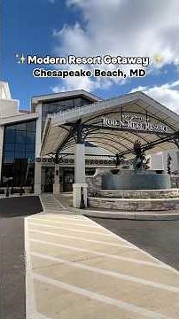 Modern, recently renovated resort in Chesapeake Beach, MD. Rod N Reel Resort 📍