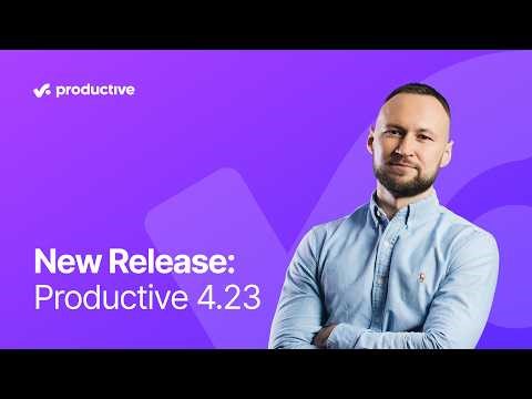 New Release: Productive 4.23