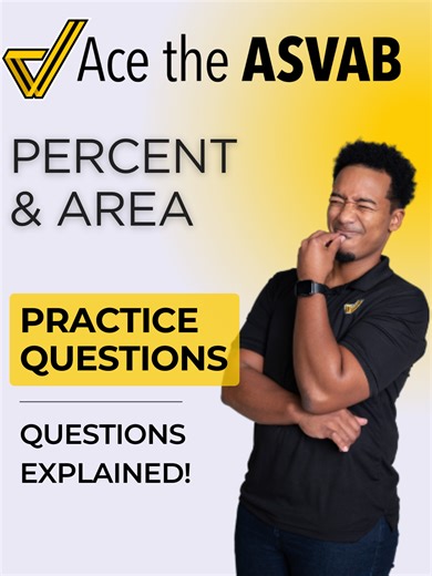 Two must-know ASVAB math skills — explained step-by-step. 📦 What you’ll practice: • 0:00 Percent word problem • 6:46 Area word problem Stop guessing. Start solving with confidence. 📲 Text 567-698-8867 🔗 Free ASVAB prep in bio Free ASVAB classes • Full program • Score predictors #AceTheASVAB #ASVAB #PercentMath #AreaProblems