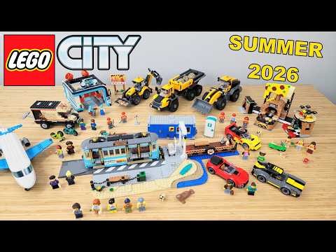 Summer LEGO City Sets | Mega Review