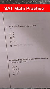 1.1K views · 11 reactions | Your SAT/ACT Math Tutor ‼️ Looking for Math problems and questions? Here's a bunch of free resources for you to test your math skills.. #kenyousee #SATmathpractice #GSCEmathpractice #ACTmathpractice #math #algebra #geometry #trigonometry #calculus #mathtutor #mathhelp #EducationalContent | Ken you see | Facebook