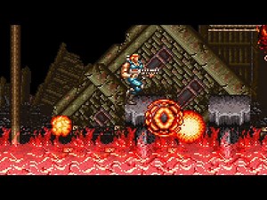 [4K / 60fps longplay] Contra III: The Alien Wars / 魂斗羅スピリッツ - SNES (tool-assisted)