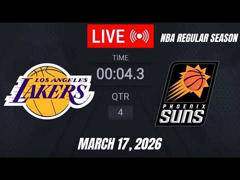 NBA LIVE! Los Angeles Lakers vs Phoenix Suns | March 17, 2026 | Lakers vs Suns LIVE (2K26)