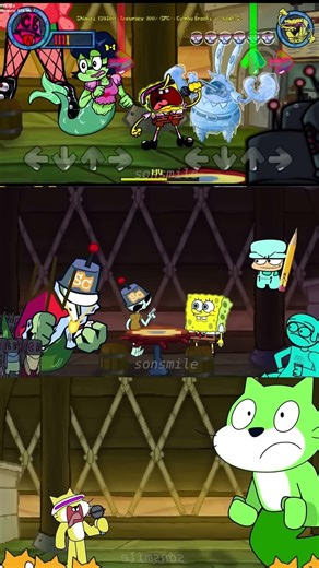 Dancing with Goofy Goober - FNF Bikini Bottom Mod on Mobile! #fnf #fnfmod #fnfandroidport #friday...