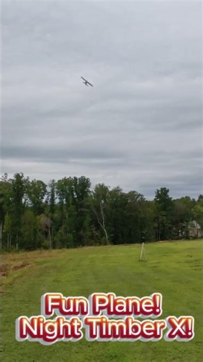 Fun Plan! Night Timber X #rc #landing #rcaircraft