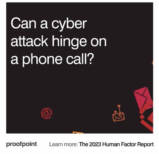 Each day, Proofpoint analyzes trillions of data points across the digital channels that matter. The Human Factor report covers threats detected, mitigated and resolved during 2022 among Proofpoint deployments around the world. Download the report: https://ow.ly/nr7j50Q85Xb. | Proofpoint | Facebook