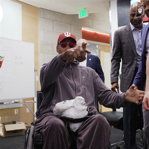 An honor to have former Hoosier & NCAA Champion, Landon Turner, back home in Bloomington! | Indiana Basketball