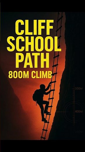 Imagine Climbing 800m to School… These Kids Do It Daily