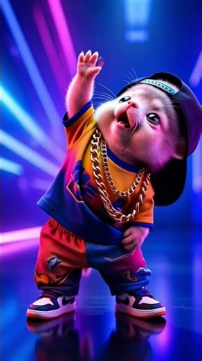 This Hamster’s Dance Moves are UNREAL! 🐹🔥 #Shorts