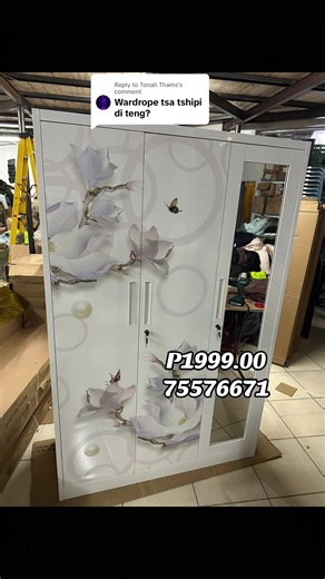 Replying to @Tonah Thams metal wardrobe now available at as little as P1999.00@Africa Spring (Tlokweng) is our other branch at tlokweng ha Choppies engine ☺️ WhatsApp 75576671 #fyp #wardrobe #metal #furniture #videoviral