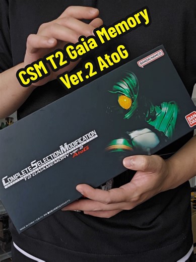 Mở hàng đầu năm với CSM T2 Gaia Memory Ver 2 AtoG 🔥 Chúc mừng năm mới toàn thể anh em nhé 🍻 #kamenriderw #fyp #foryou #xuhuong #quangquac