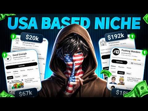 ​Brand New USA Channel Idea! 🇺🇸 (Explainer Videos) Secret Niche || A to Z Full Course
