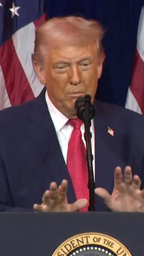 President Donald Trump often draws cheers from supporters when he dances on stage at his political rallies, but revealed that first lady Melania Trump is not a fan of his dancing. “I said everybody wants me to dance,” Trump said during a speech to Republican lawmakers, recounting what he said was a conversation with his wife. “’Darling, it’s not presidential.’ She actually said, ‘Could you imagine FDR dancing?’” President Franklin Delano Roosevelt, known as FDR, was paralyzed from the waist down