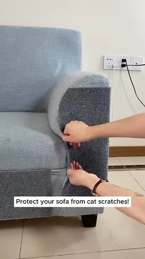 Cat's New Obsession: Wall Sticky Scratch & Play Mat. Comment section = Your shopping link! | The cat meow