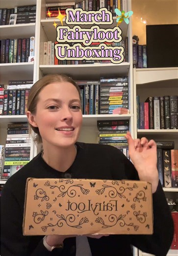 March Fairyloot Unboxing🧚✨ Romantasy and Adult Book Subscriptions #books #booktok #unboxing #fairyloot #subscriptionbox