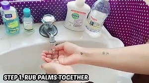 7 steps of hand washing,please help the nation to stop Corona virus