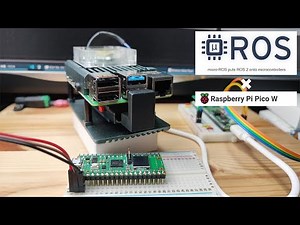 How to communicate micro-ROS with Raspberry Pi Pico W via UDP; Enables wireless ROS2 communication