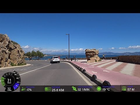 Fat Burning 70 Minute Indoor Cycling Workout 4K Video with Garmin Display