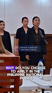 Why do you choose to apply in the PNP and not any business related to your course? Pat Elmira May V Tarac 👮‍♀️ #SirJopzMentor #believeinyourself #TrustGodsTiming #PNPRecruitment #PrioritizePreparation #PoliceApplicants | Sir Jopz Mentor