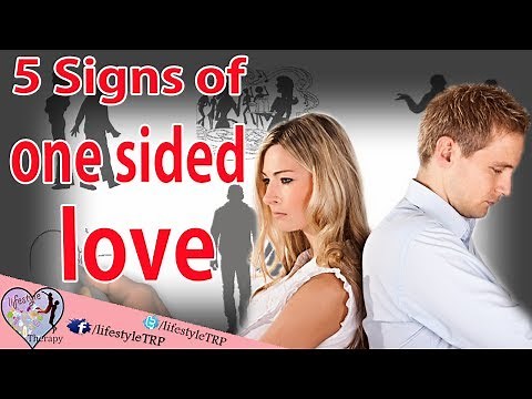 5 signs of One Sided Relationship / one side love | animated video