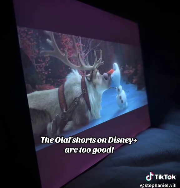 Anyone else seen the Olaf shorts?!? We LOVE them, so cute and funny! #disneyplus #olaf #frozen #disneyshorts