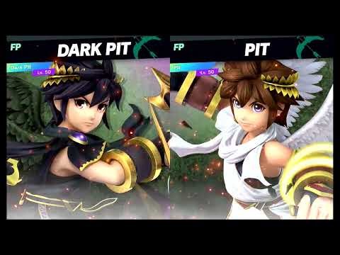 Super Smash Bros Ultimate Amiibo Fights – Request #22892 Dark Pit vs Pit