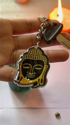 DIY Resin Keyring 🔑✨ | Aesthetic Keychain Making | Easy Resin Craft