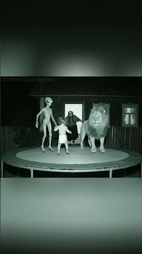 The most chaotic sleepover in the galaxy 👽🦁👶