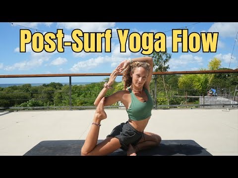 Yoga Flow For Surfers | Stretches for after Surf (40 minutes)