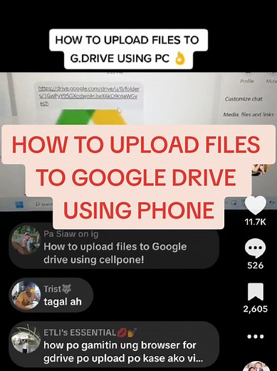 How to Upload Files to Google Drive Using Your Phone