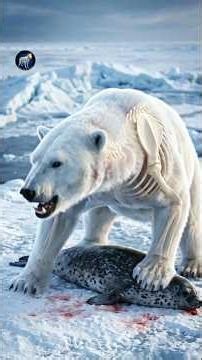 The Arctic's Deadliest Predator? Shocking Polar Bear Science Revealed #shots #reels #foryou #tiktok