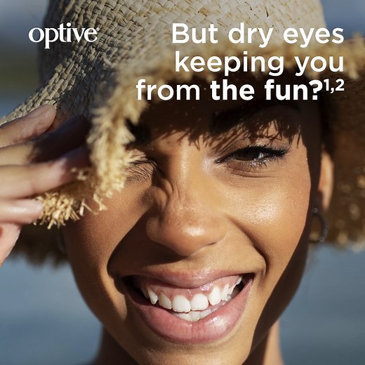 28 reactions | Don’t miss out on the views this Summer. Try the OPTIVE® eye drop range for long-lasting comfort and instant relief from Dry Eye symptoms. When great weather calls, be prepared with OPTIVE®. Find the right drops to suit your needs on our website. https://www.optive.co.za/about-optive.html | Optive_SA | Facebook