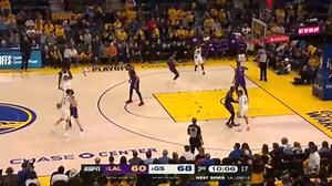 Highlights: Klay Thompson Records 30 Points in Game 2 Win Over the Lakers