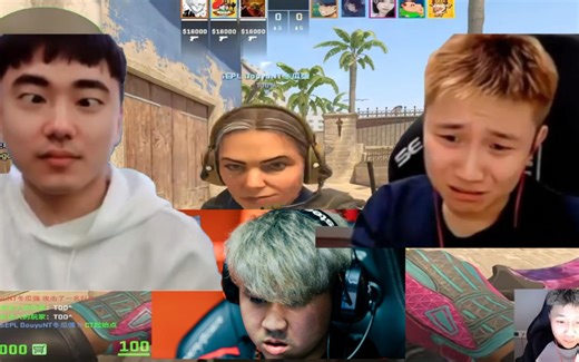 danking打PL遇到冬瓜强和DD，见面开始直接串，元梦果然没找错人！