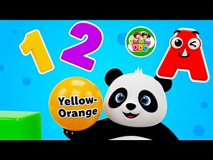 🌟 Learn ABC 123 Colors Shapes and More 🌈 | Baby Learning Videos For 2 Year Old 👶 | A For Apple 🍏