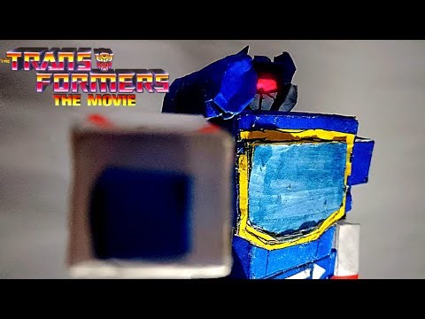 Papercraft Transformers G1 the movie 1986 Deception (Soundwave) Handmade #papercraft #Transformers