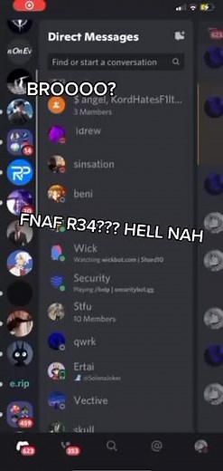 dawg this server crazy #scent #scentcord #scentoncord #cord #discord #r34 #crazy