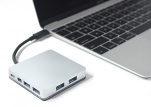 New USB-C Branch MacBook Dock Offers MiniDisplay, 4 x USB And USB-C Charging (video)