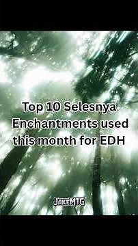 ⚪🟢 Top 10 Selesnya Enchantments for Commander this month February 2026 ⚪🟢 #mtg #mtgedh #mtgcommander