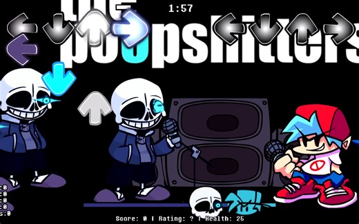 【FNF超优质模组】周五夜拉屎（真叫这名）全流程 内容真的优质Friday night shitting (Poopshitters Mod)